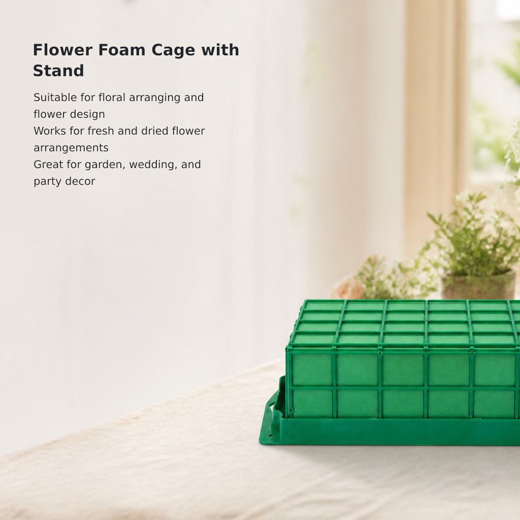 Floral Foam Cage with Holder