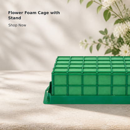 Floral Foam Cage with Holder